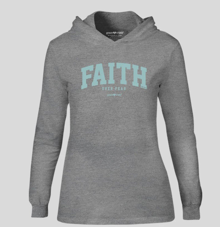 Womens Hooded T-Shirt Faith