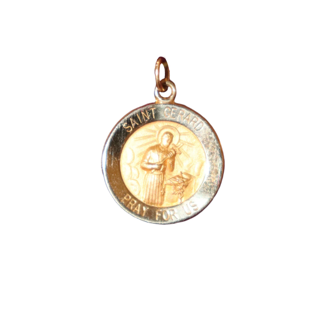 14kt St. Gerard Medal