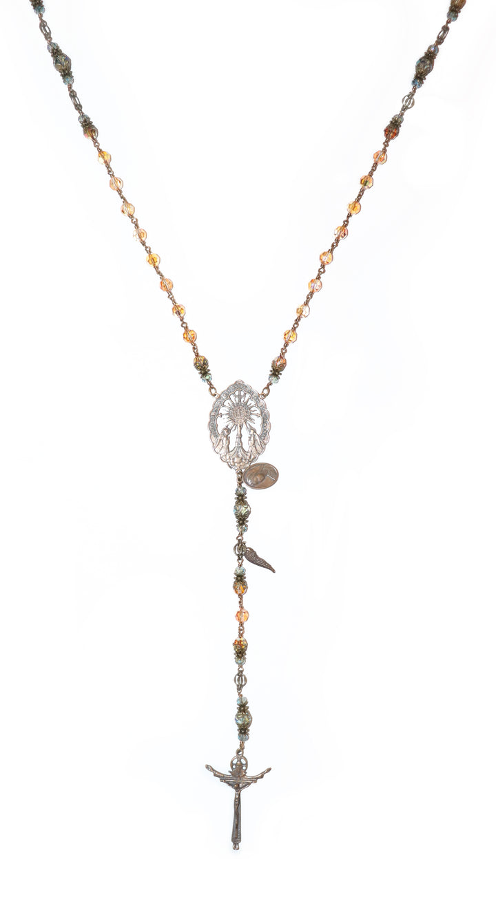 Swarovski Crystal Heirloom Rosary