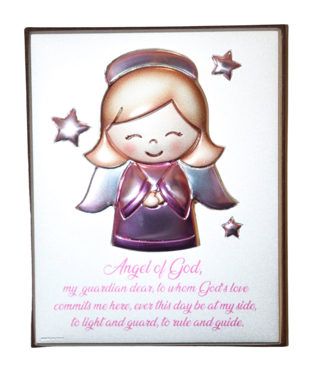 5.5" Girl Angel Design with Star Accents