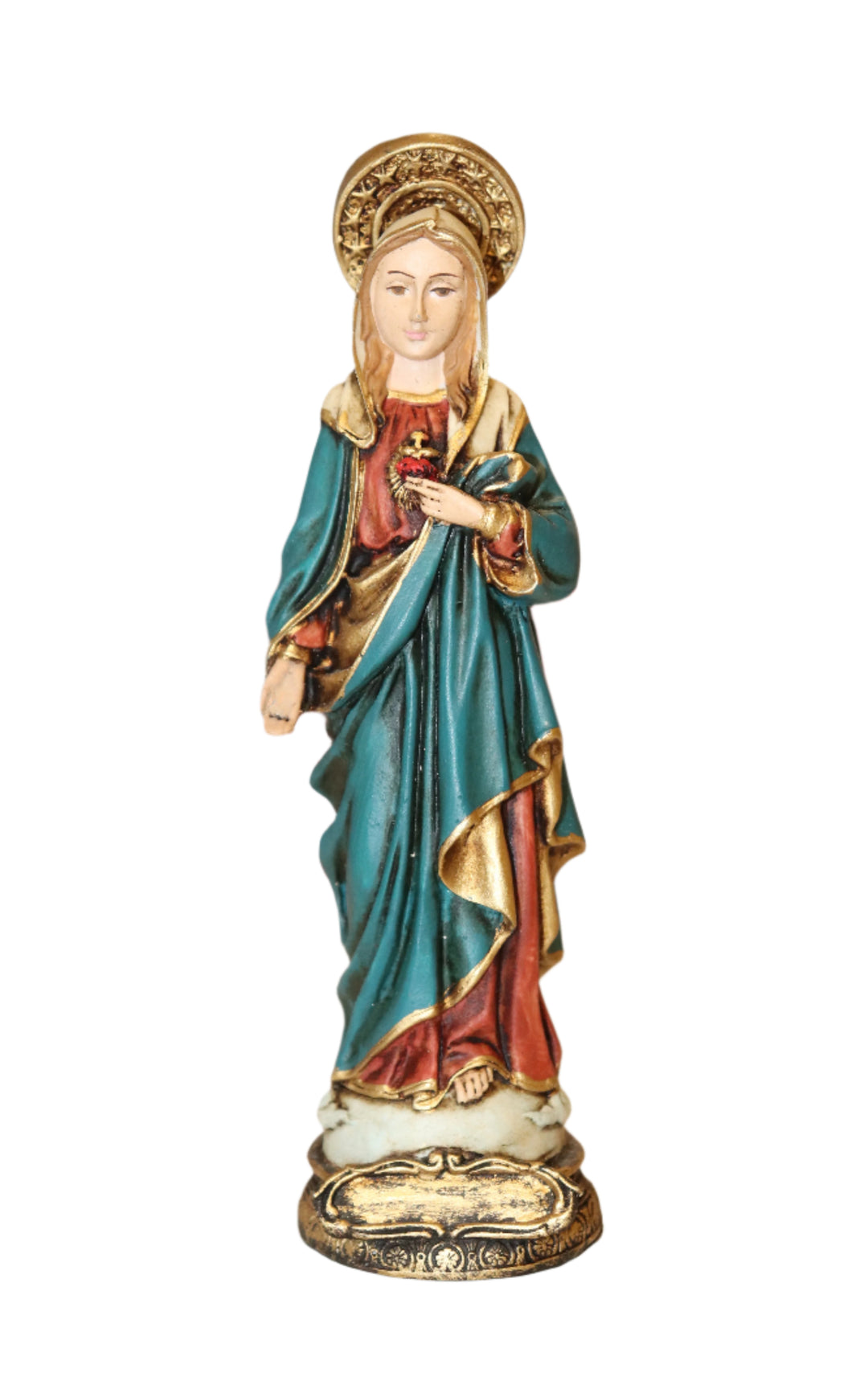 7" Handmade Our Lady of Tears Statue