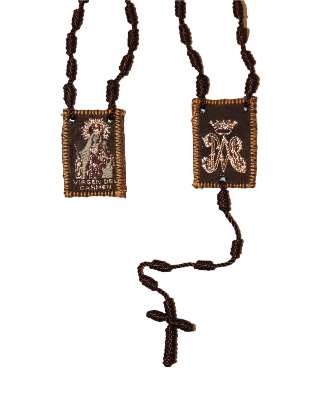 Knotted Scapular Rosary