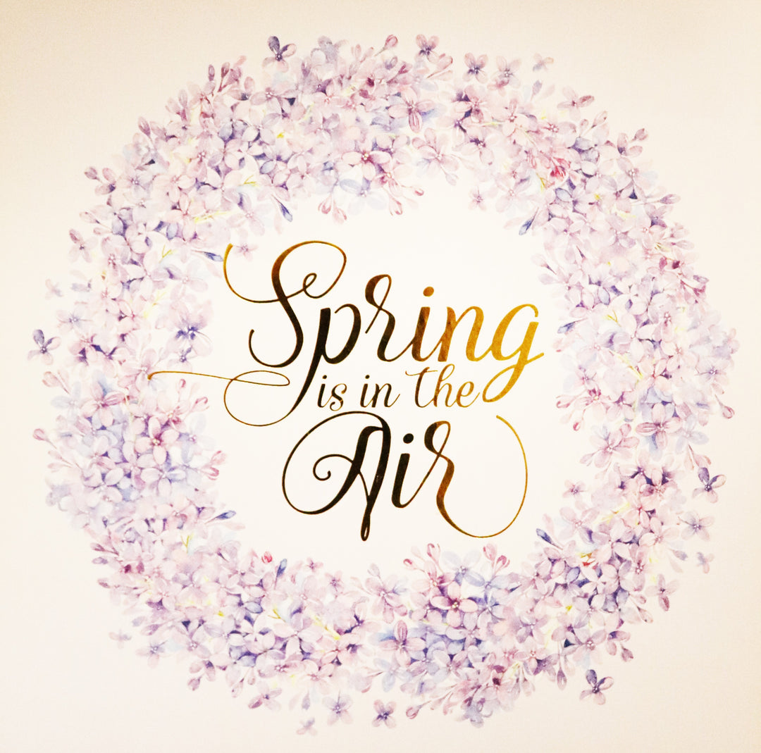 Spring is in the Air Plaque