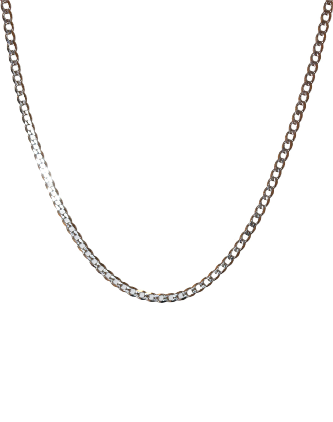 Sterling Silver 27" Infinity Curb Chain