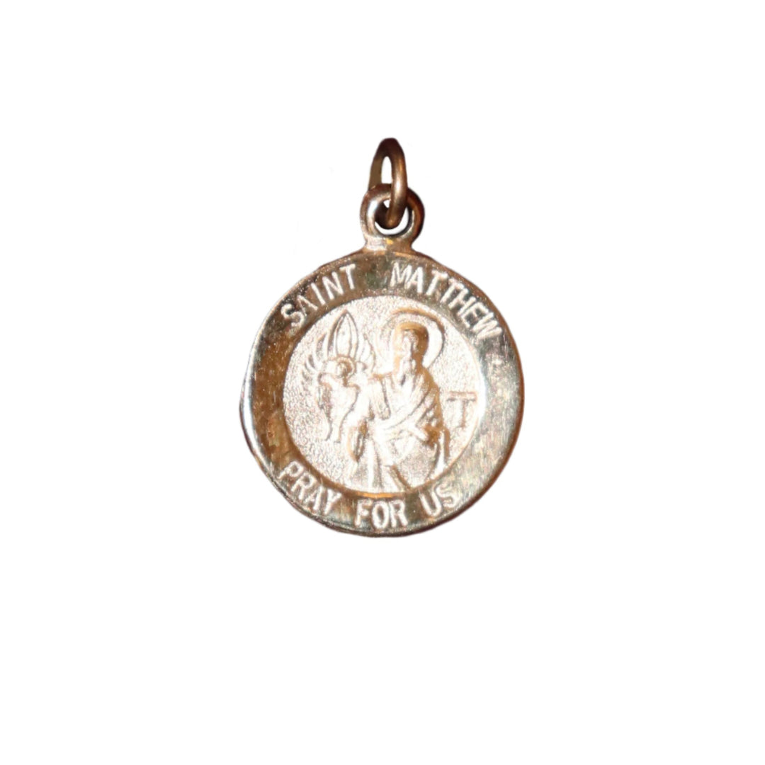 14kt St. Matthew Medal