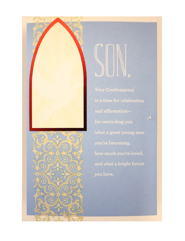 Son Your Confirmation Is A Time For Celebration