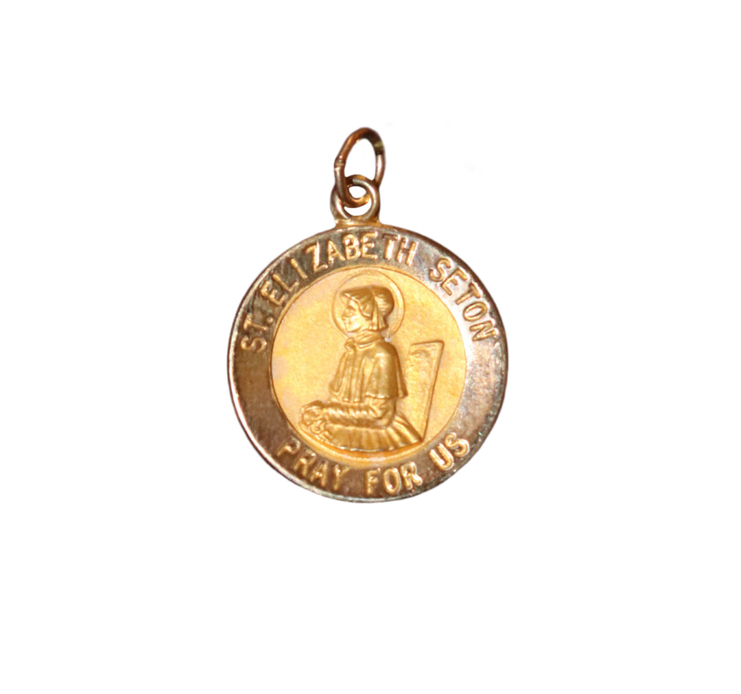 14kt St. Elizabeth Anne Seton Medal