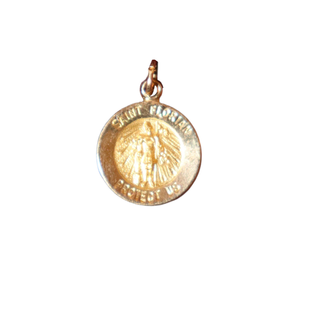 14kt St. Florian Medal