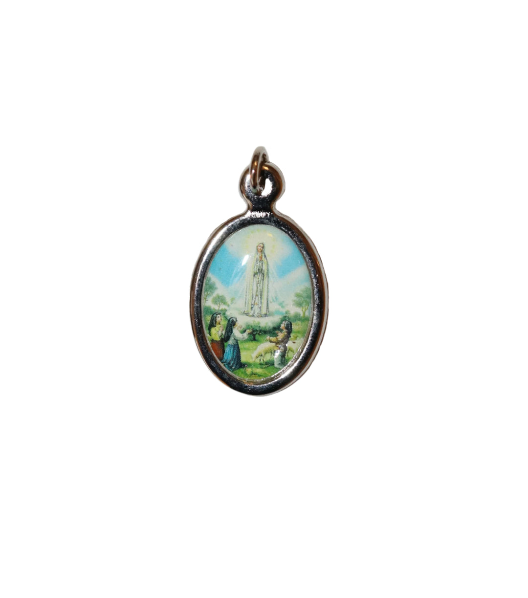 Our Lady of Fatima Colored Image Medal