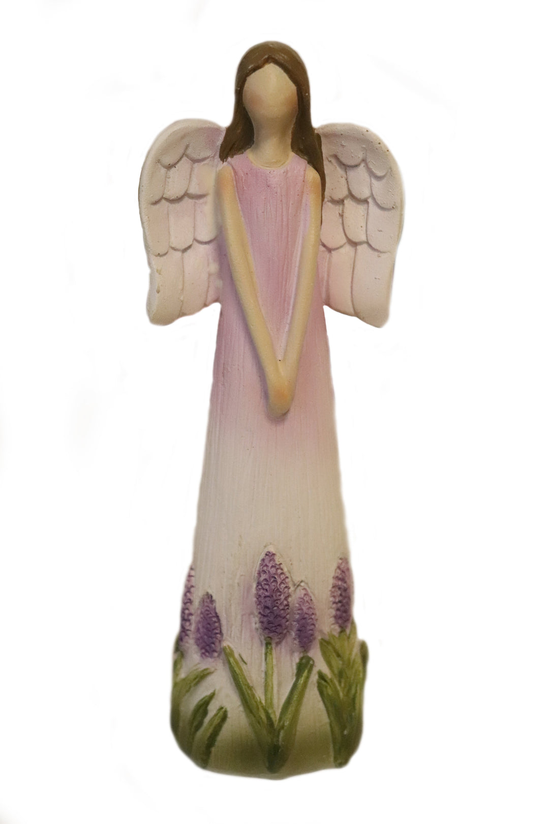 6" Flower Angel with Tulip Flowers