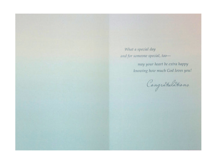 Sharing In The Joy Of Your First Holy Communion - Greeting Card
