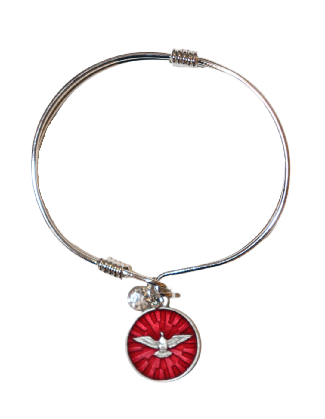 Red Holy Spirit Bangle Bracelet