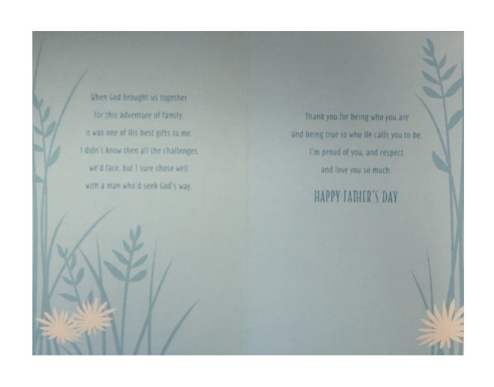 I'm So Glad We're A Team  - Father's Day Greeting Card