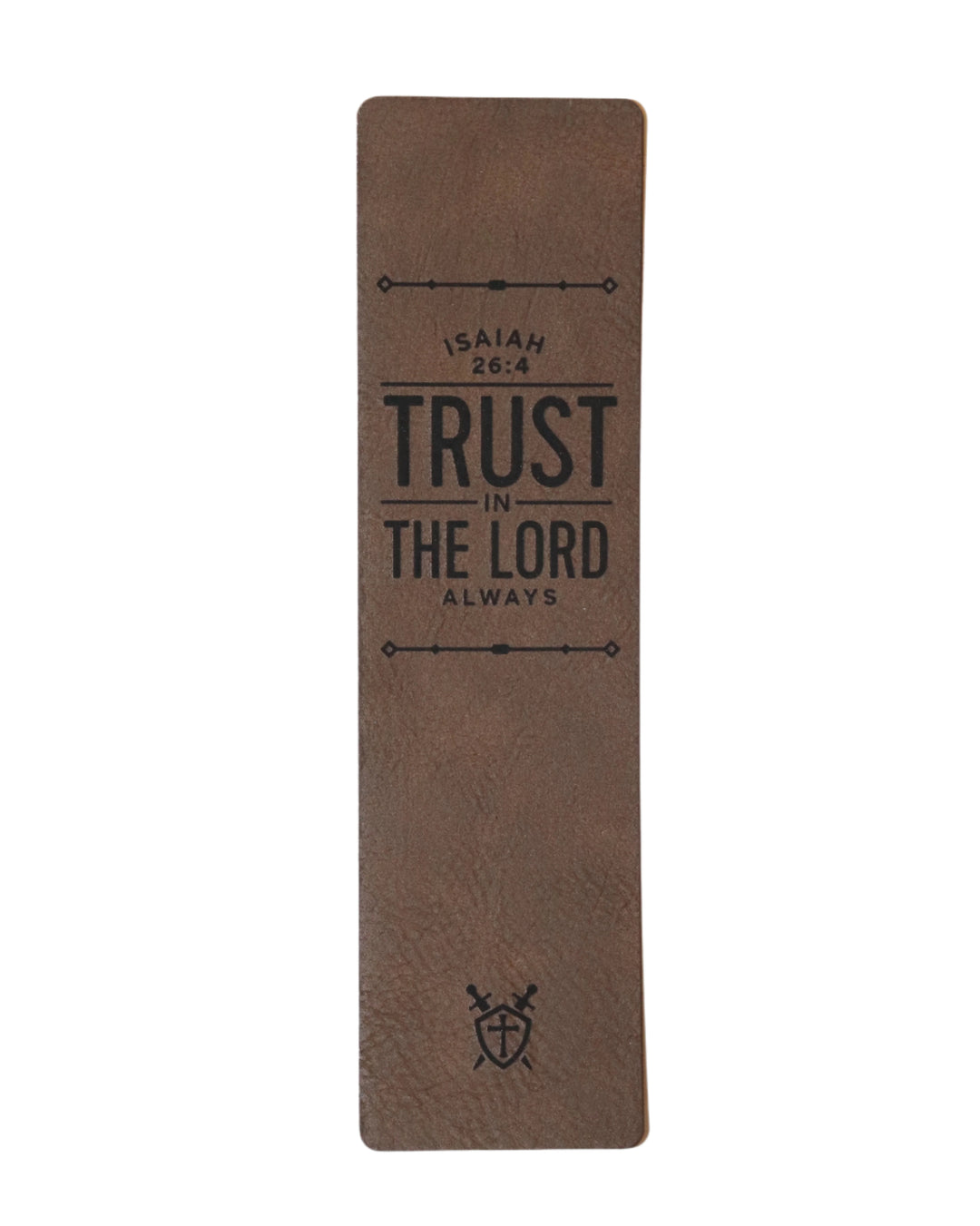 Trust in the Lord Leather Bookmark