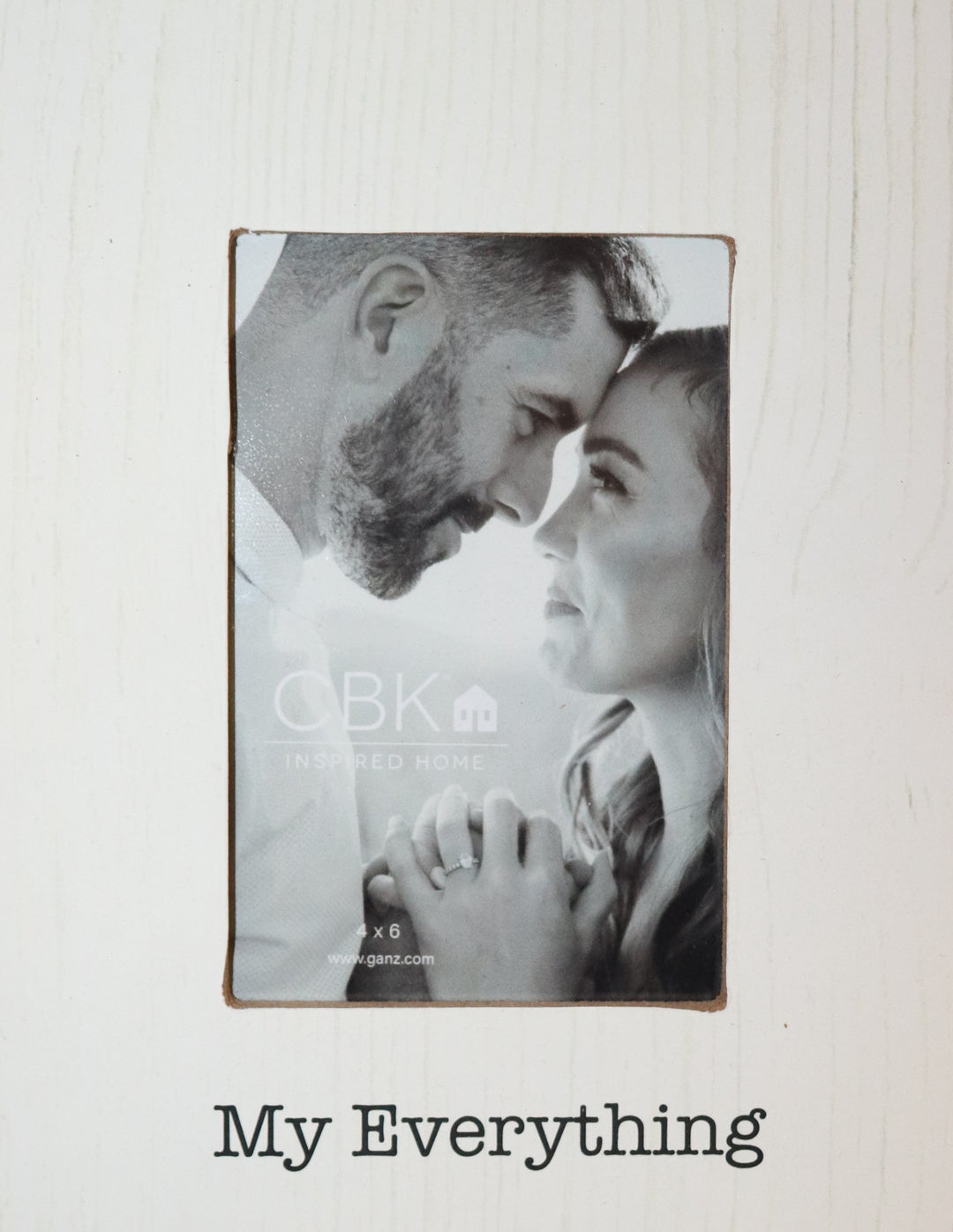 9" My Everything Wooden Picture Frame
