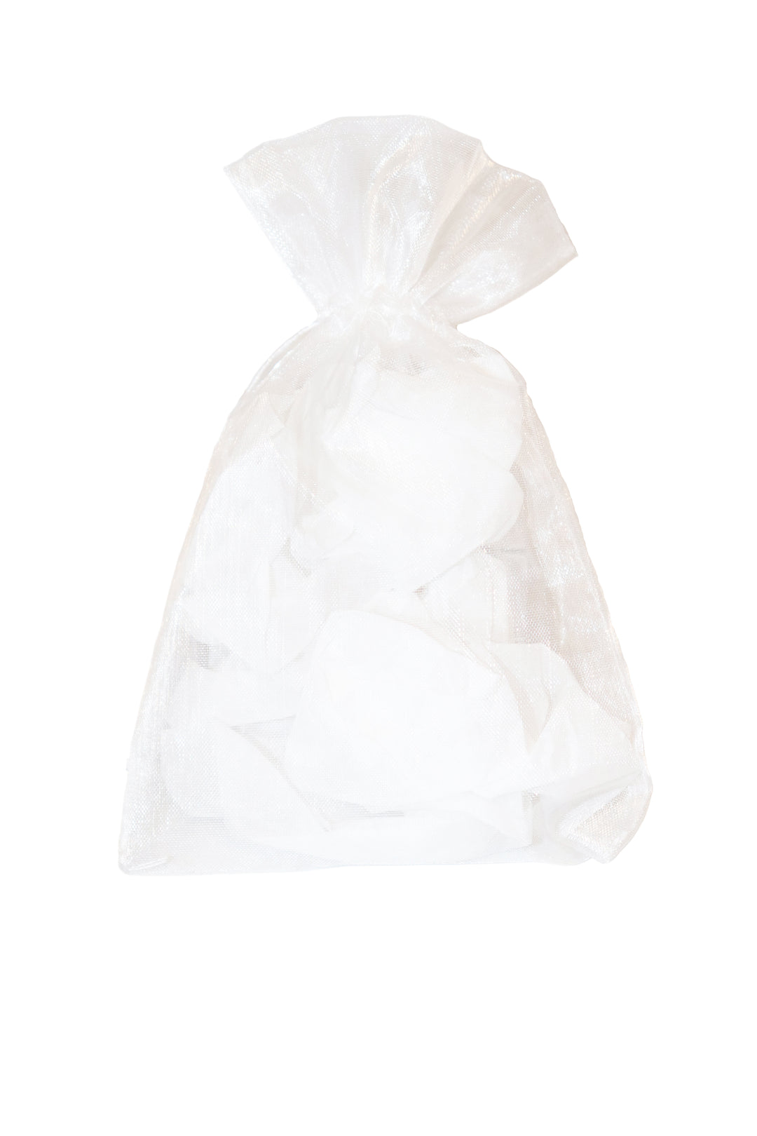 4 x 6 White Organza Bag