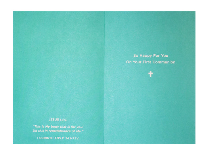 Know What, Godson? - First Communion Greeting Card