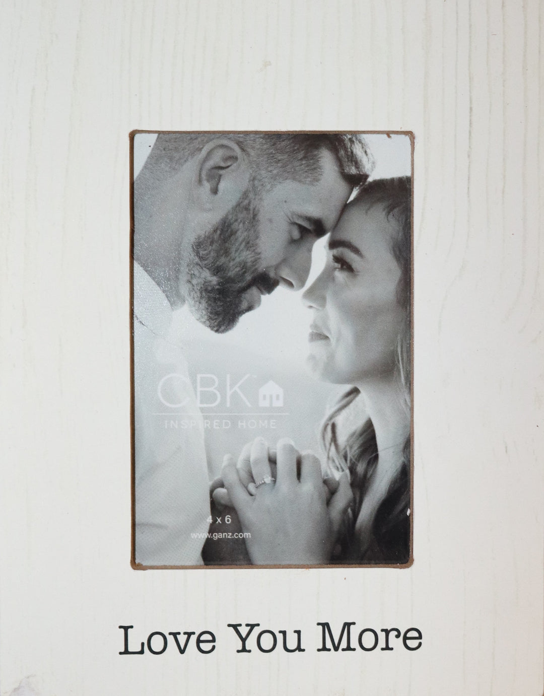 9" Love You More Wooden Picture Frame