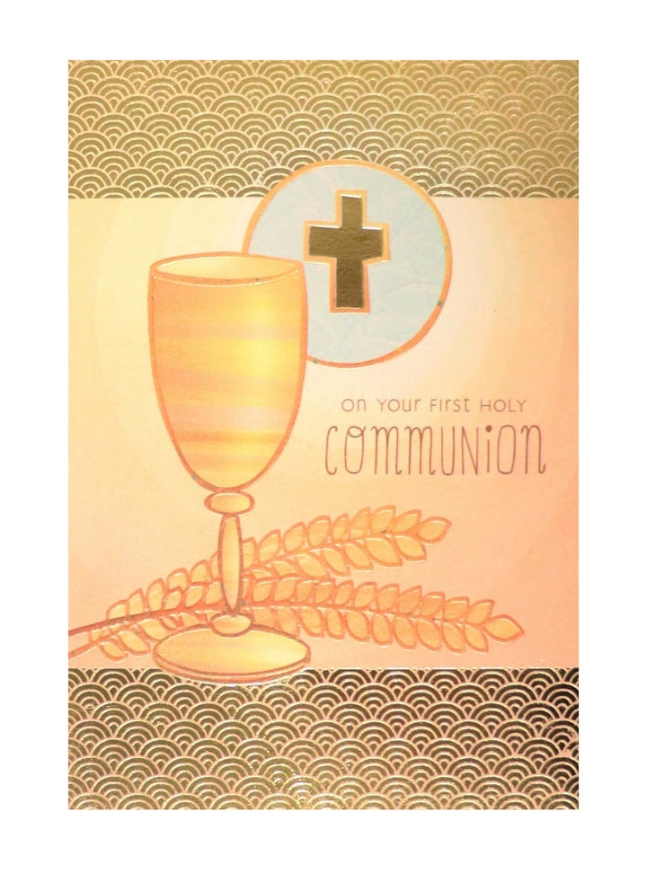 On Your First Holy Communion - First Communion Card