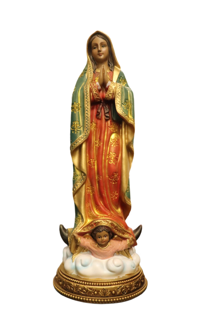 24" Our Lady of Guadalupe  with Removable Golden Rays Statue