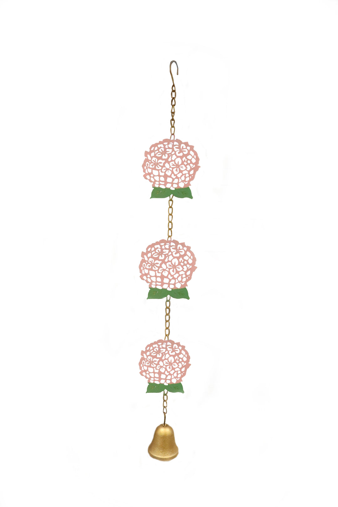 26" Hydrangea Iron Windchime