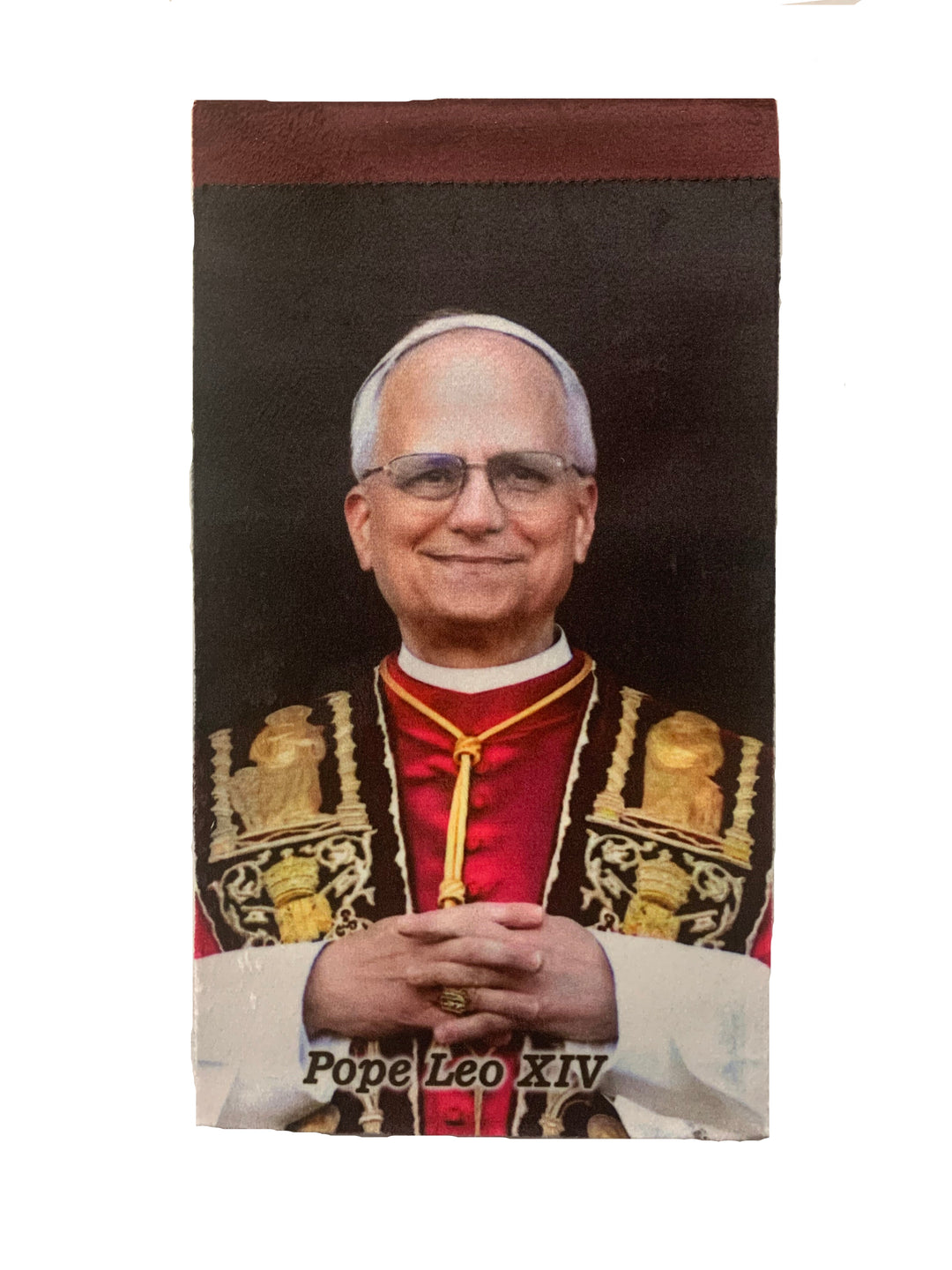 9" Pope Leo XIV Mini Printed Tapestry