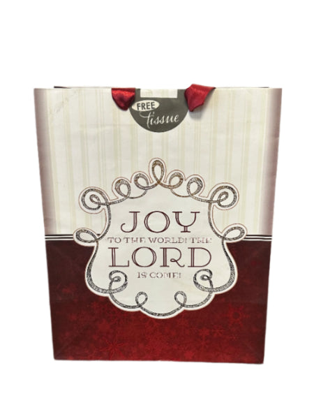 Joy To The World Medium Gift Bag