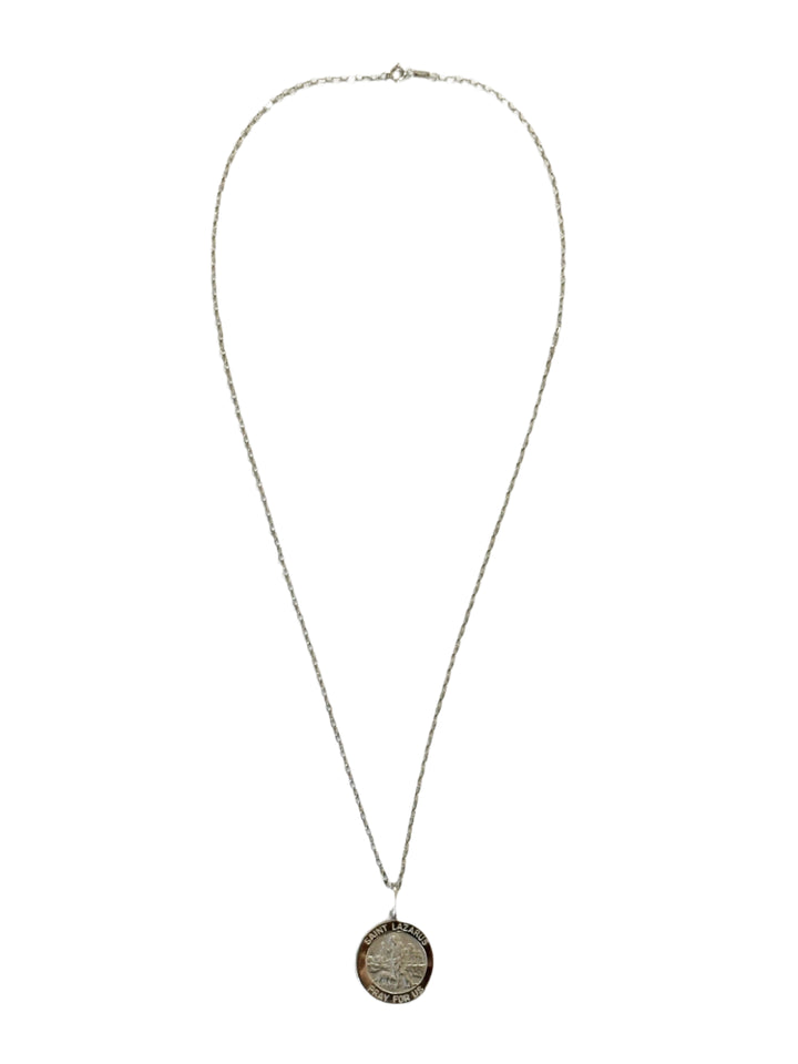 Sterling Silver St. Lazarus Necklace