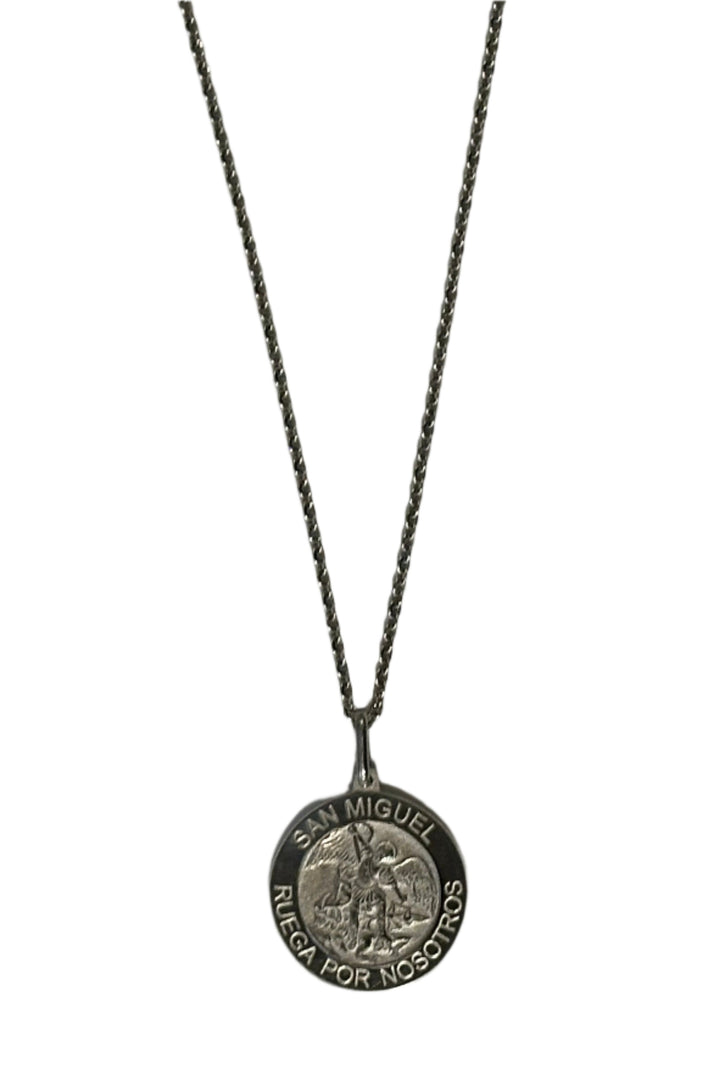 Sterling Silver San Miguel Necklace on 22" Rolo Chain