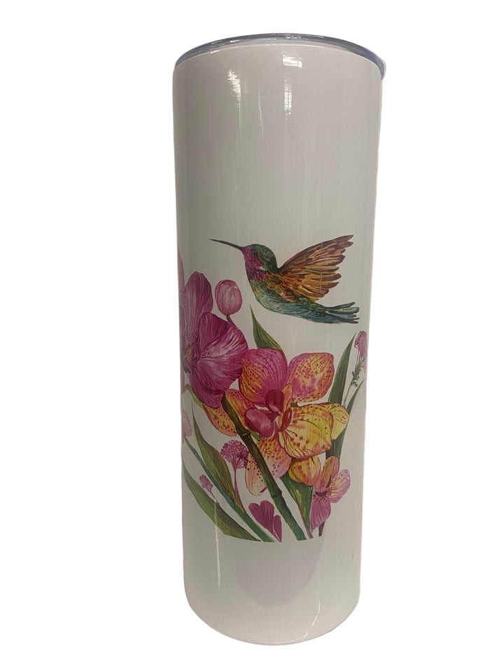 20 oz Stainless Steel Tumbler "El Renueva Mis Fuerzas- Salmos 23:3"