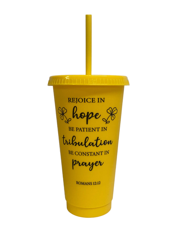 24 oz Bible Verse Tumblers