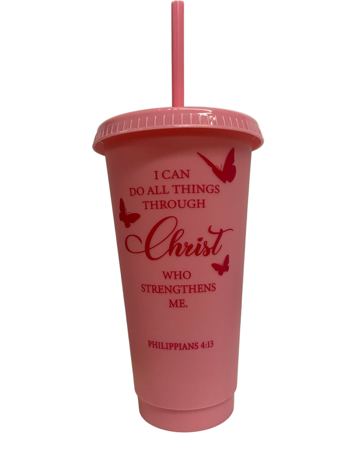 24 oz Bible Verse Tumblers