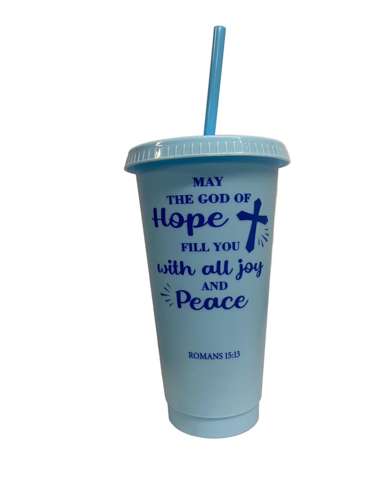 24 oz Bible Verse Tumblers