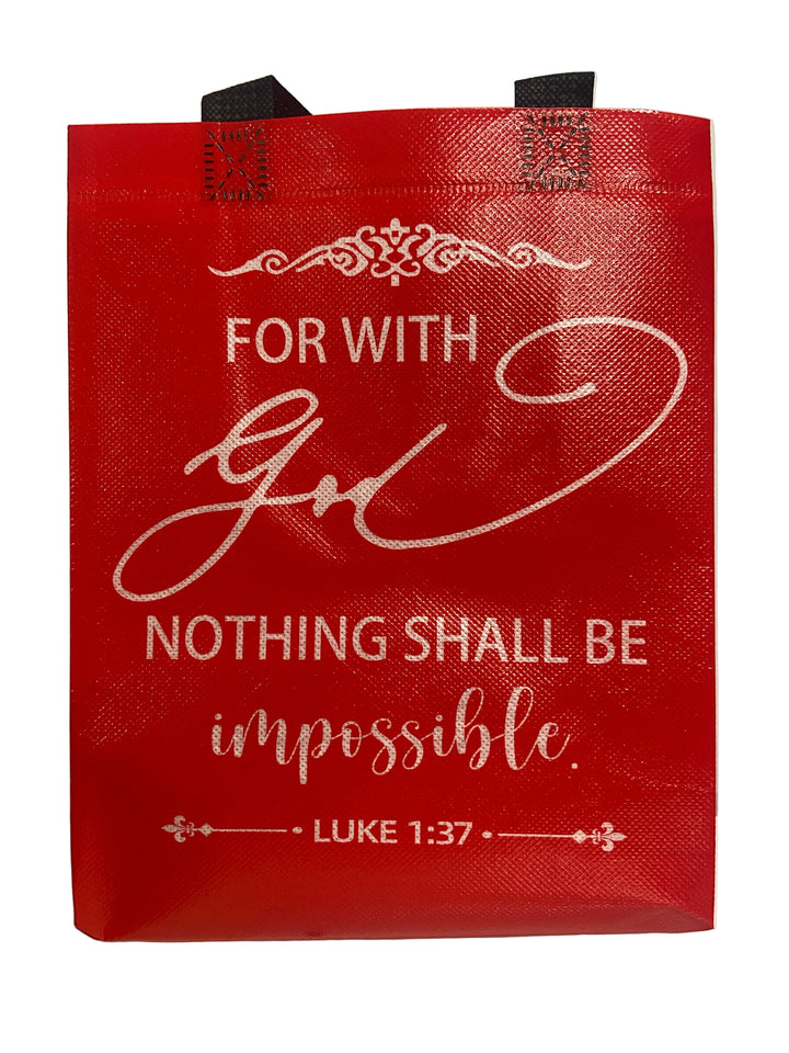 10" Reusable Bible Verse Tote