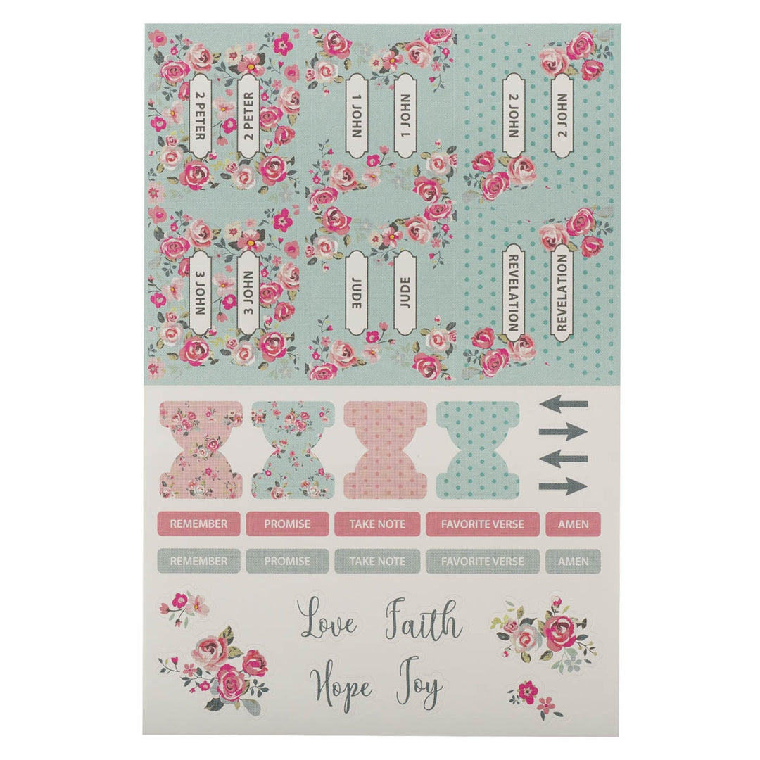 Pink and Blue Old and New Testament Bible Indexing Tabs