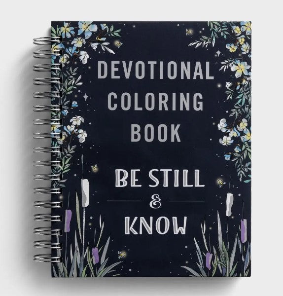 Be Still & Know Devotional Coloring Book The Cathedral Gift