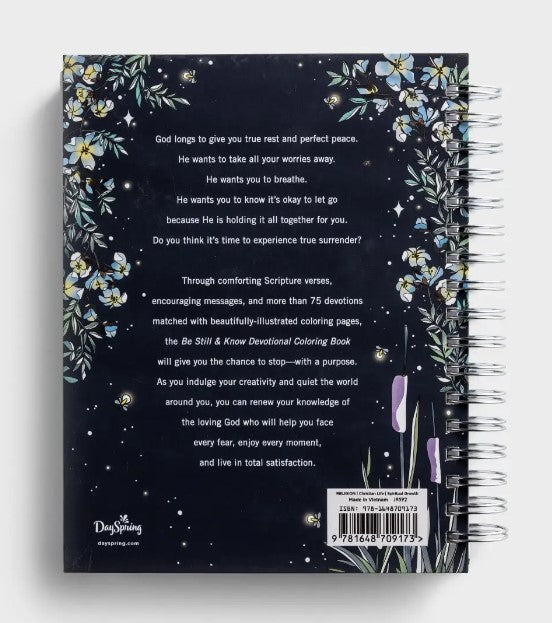 Be Still & Know: Devotional Coloring Book