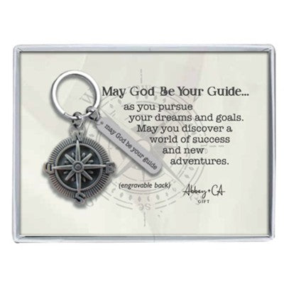 May God Be Your Guide Key Chain