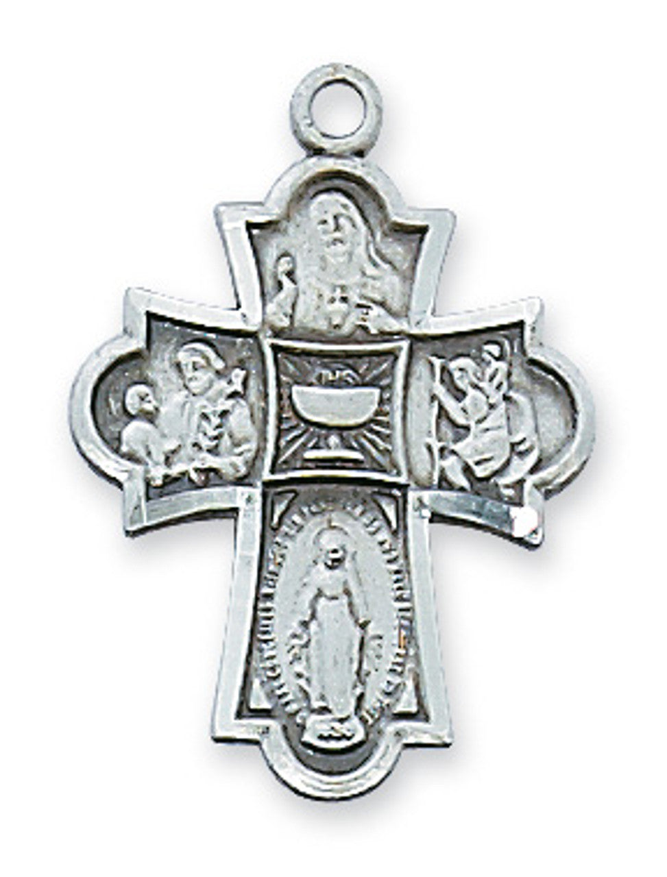 Sterling Silver 4 Way Chalice Necklace