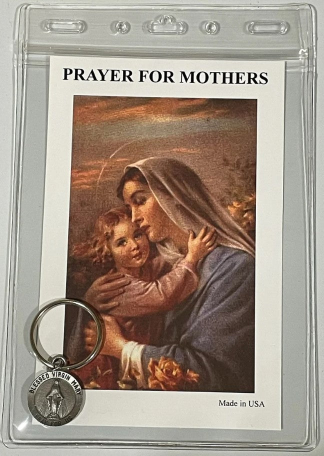 "Prayer for Mothers" Medal & Prayer Card Set