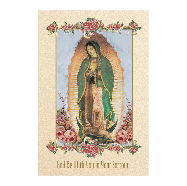 God Be With You in Your Sorrow Card