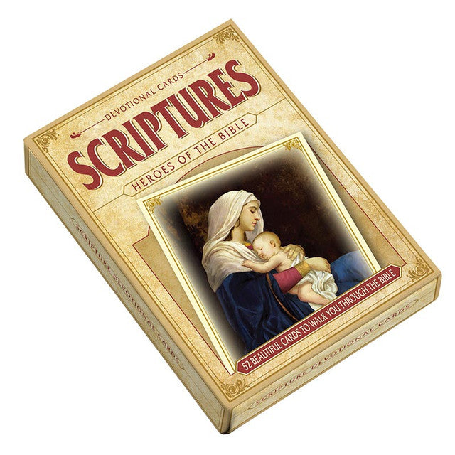 Devotional Cards Scriptures "Heroes of The Bible"