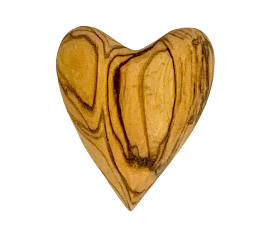 Olive Wood Heart