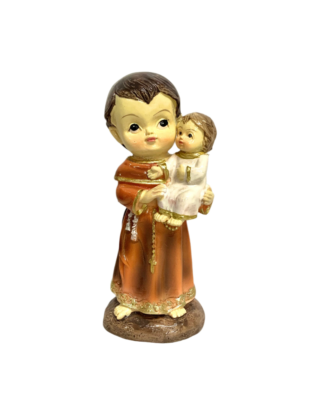 4" St. Anthony Pearlized Statue