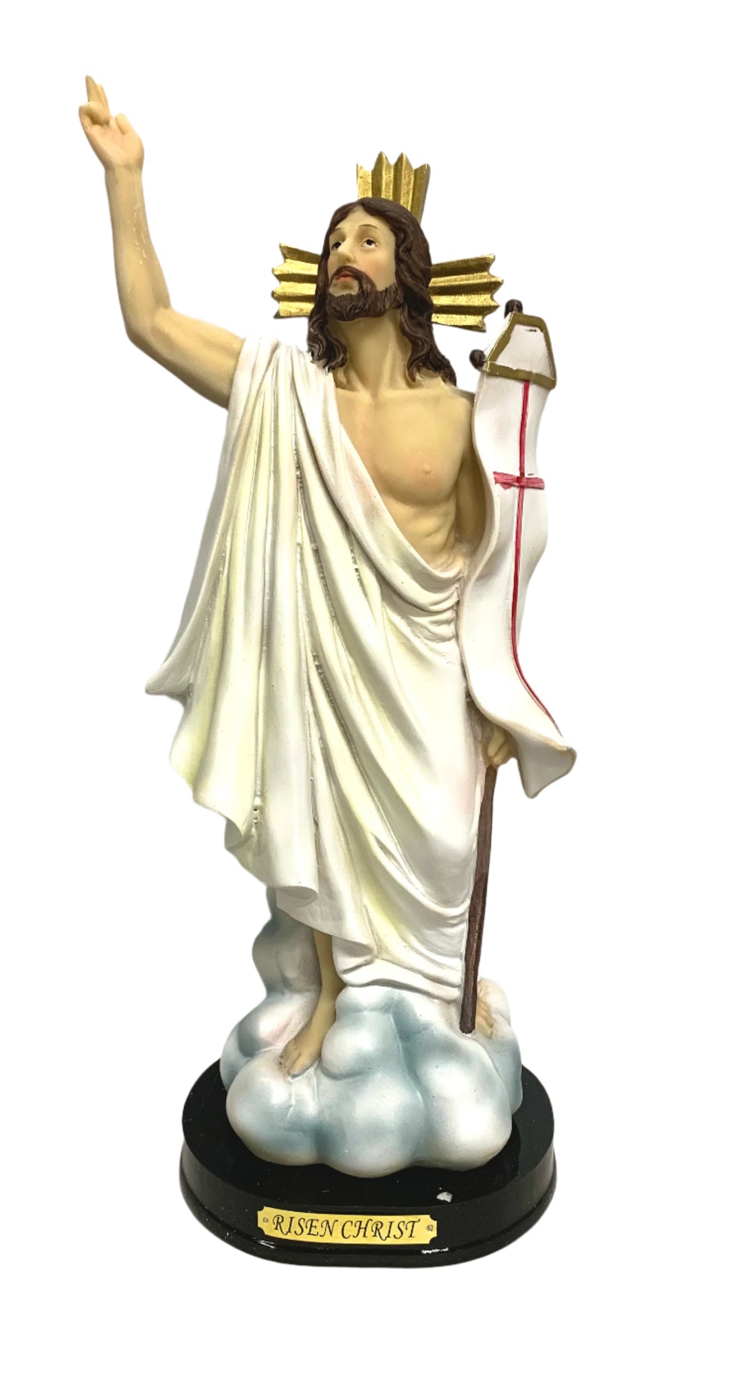 12" Risen Christ Statue