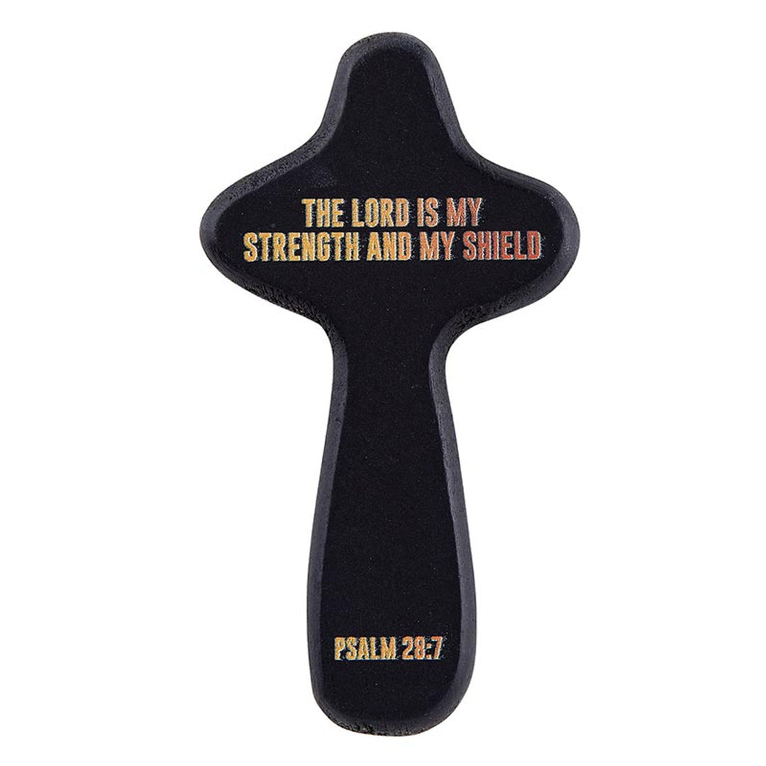 4" Comfort Cross - Strength and Shield