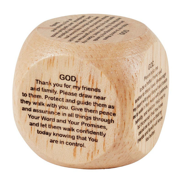 Prayers for Family and Friends Prayer Cube