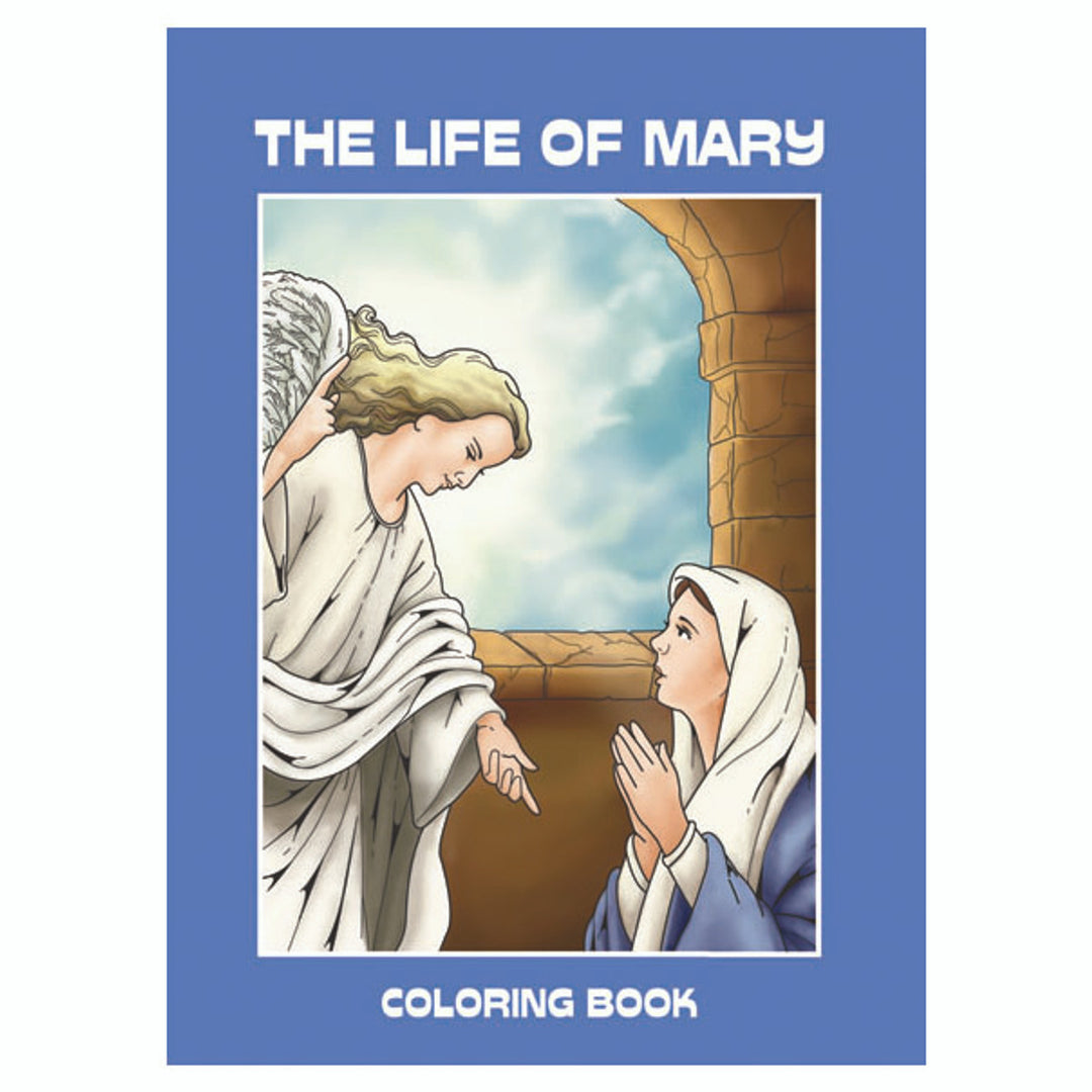 The Life of Mary-Coloring Book