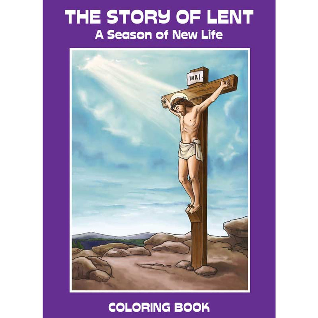 The Story of Lent - Season of New Life - Coloring Book