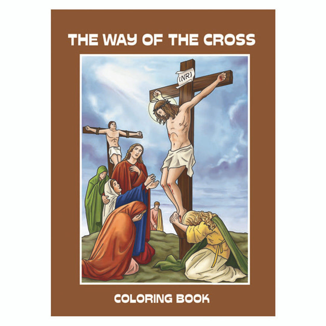 Way of The Cross Coloring Book